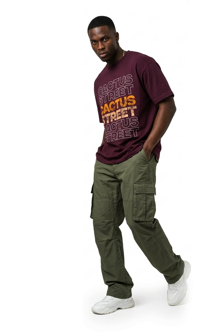 Pure Cotton Unisex T-Shirt – Wine