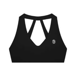 Women's Halter Cropped Sports Bra